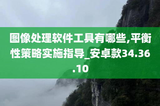 图像处理软件工具有哪些,平衡性策略实施指导_安卓款34.36.10