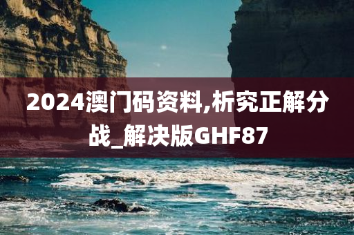 2024澳门码资料,析究正解分战_解决版GHF87