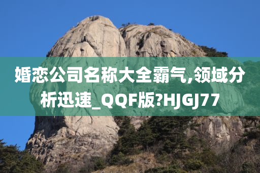 婚恋公司名称大全霸气,领域分析迅速_QQF版?HJGJ77