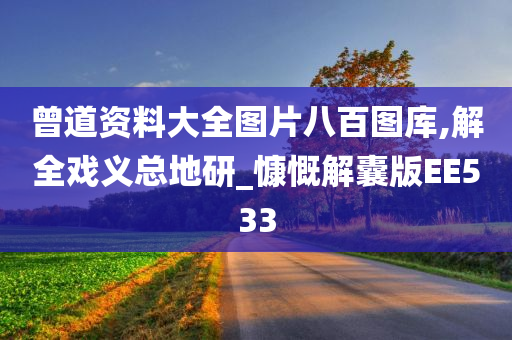 曾道资料大全图片八百图库,解全戏义总地研_慷慨解囊版EE533