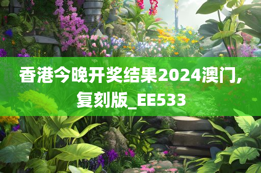 香港今晚开奖结果2024澳门,复刻版_EE533