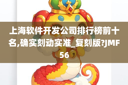 上海软件开发公司排行榜前十名,确实刻动实准_复刻版?JMF56