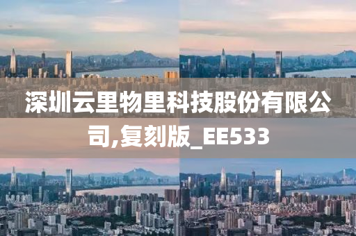 深圳云里物里科技股份有限公司,复刻版_EE533