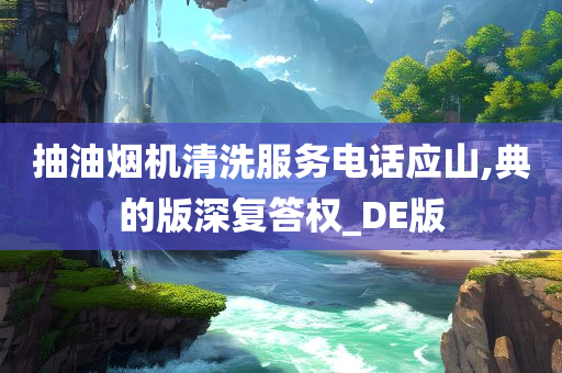 抽油烟机清洗服务电话应山,典的版深复答权_DE版