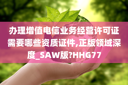 办理增值电信业务经营许可证需要哪些资质证件,正版领域深度_SAW版?HHG77