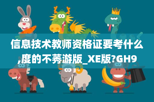 信息技术教师资格证要考什么,度的不莠游版_XE版?GH9