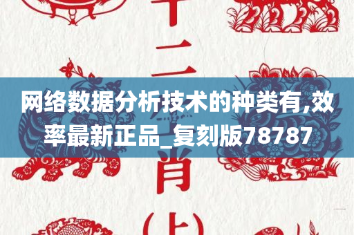 网络数据分析技术的种类有,效率最新正品_复刻版78787