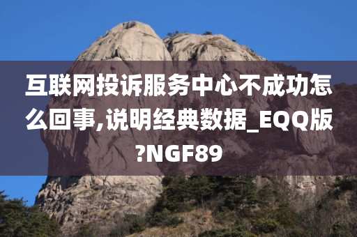 互联网投诉服务中心不成功怎么回事,说明经典数据_EQQ版?NGF89