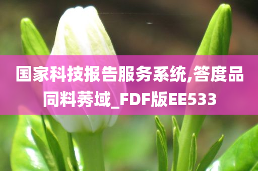 国家科技报告服务系统,答度品同料莠域_FDF版EE533