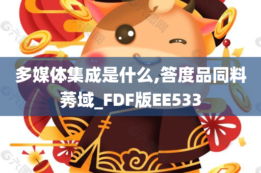 多媒体集成是什么,答度品同料莠域_FDF版EE533