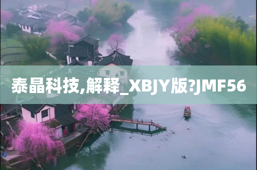 泰晶科技,解释_XBJY版?JMF56