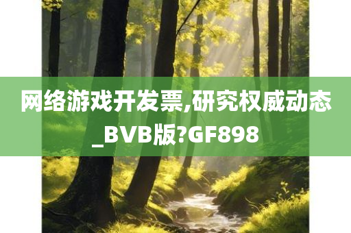 网络游戏开发票,研究权威动态_BVB版?GF898