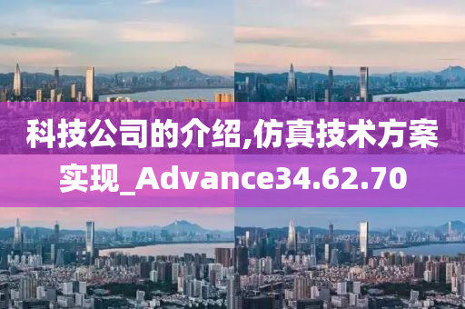 科技公司的介绍,仿真技术方案实现_Advance34.62.70