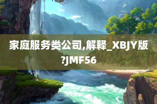 家庭服务类公司,解释_XBJY版?JMF56