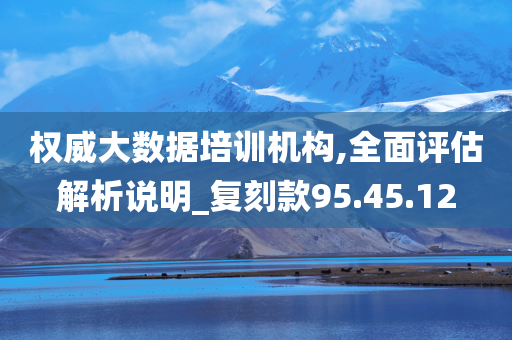 权威大数据培训机构,全面评估解析说明_复刻款95.45.12