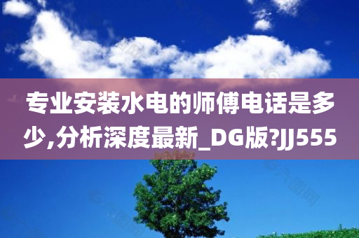 专业安装水电的师傅电话是多少,分析深度最新_DG版?JJ555