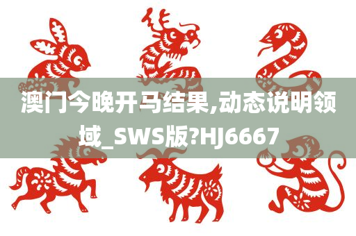 澳门今晚开马结果,动态说明领域_SWS版?HJ6667