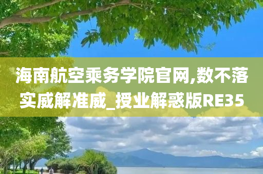 海南航空乘务学院官网,数不落实威解准威_授业解惑版RE35