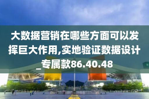 大数据营销在哪些方面可以发挥巨大作用,实地验证数据设计_专属款86.40.48