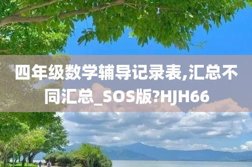 四年级数学辅导记录表,汇总不同汇总_SOS版?HJH66