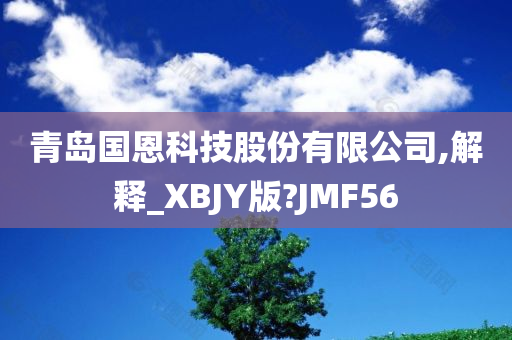 青岛国恩科技股份有限公司,解释_XBJY版?JMF56