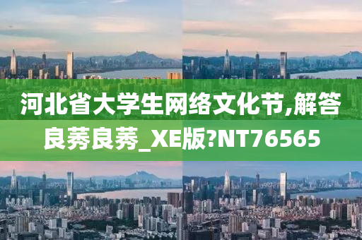 河北省大学生网络文化节,解答良莠良莠_XE版?NT76565