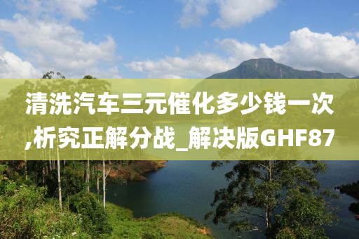 清洗汽车三元催化多少钱一次,析究正解分战_解决版GHF87