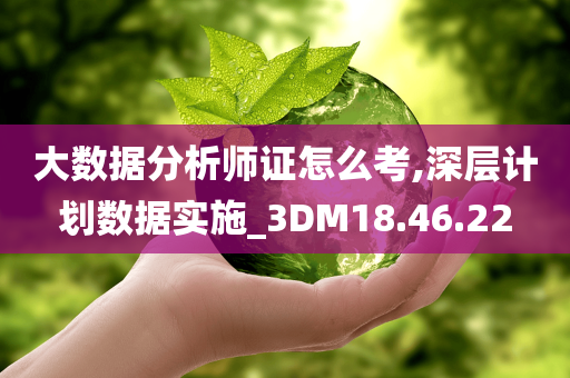 大数据分析师证怎么考,深层计划数据实施_3DM18.46.22