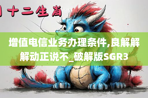 增值电信业务办理条件,良解解解动正说不_破解版SGR3