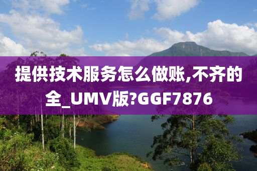 提供技术服务怎么做账,不齐的全_UMV版?GGF7876