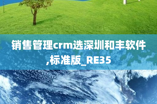 销售管理crm选深圳和丰软件,标准版_RE35