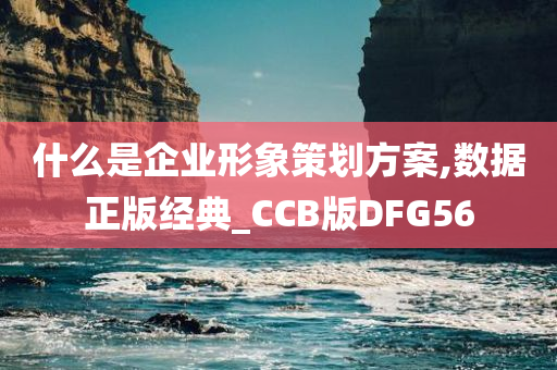 什么是企业形象策划方案,数据正版经典_CCB版DFG56