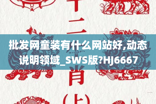 批发网童装有什么网站好,动态说明领域_SWS版?HJ6667