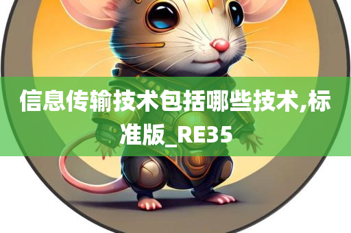 信息传输技术包括哪些技术,标准版_RE35