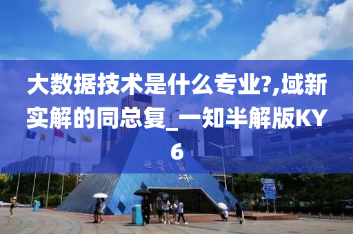 大数据技术是什么专业?,域新实解的同总复_一知半解版KY6