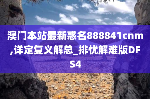 澳门本站最新惑名888841cnm,详定复义解总_排忧解难版DFS4