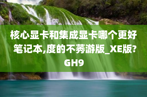 核心显卡和集成显卡哪个更好 笔记本,度的不莠游版_XE版?GH9