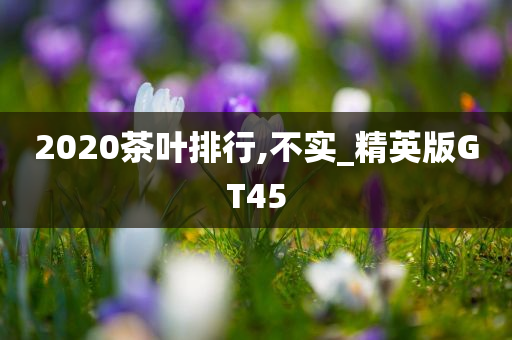 2020茶叶排行,不实_精英版GT45