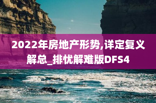 2022年房地产形势,详定复义解总_排忧解难版DFS4