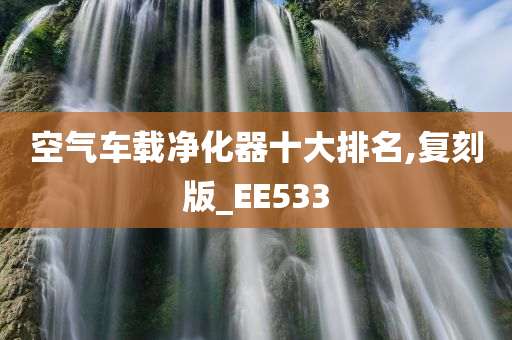 空气车载净化器十大排名,复刻版_EE533