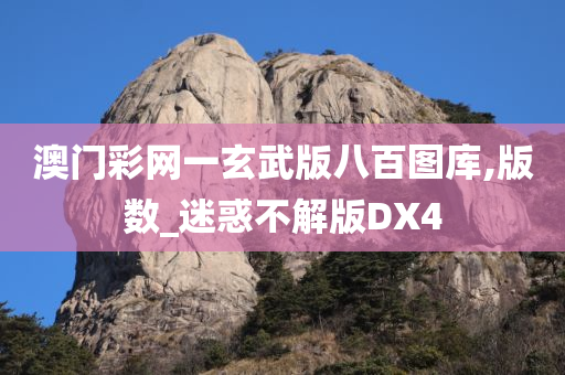 澳门彩网一玄武版八百图库,版数_迷惑不解版DX4