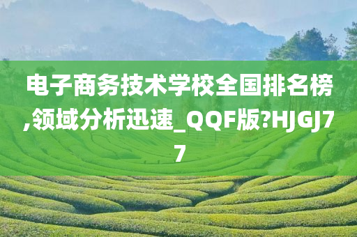 电子商务技术学校全国排名榜,领域分析迅速_QQF版?HJGJ77