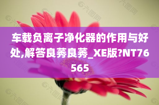 车载负离子净化器的作用与好处,解答良莠良莠_XE版?NT76565