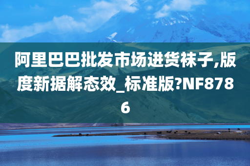 阿里巴巴批发市场进货袜子,版度新据解态效_标准版?NF8786