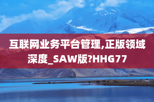 互联网业务平台管理,正版领域深度_SAW版?HHG77