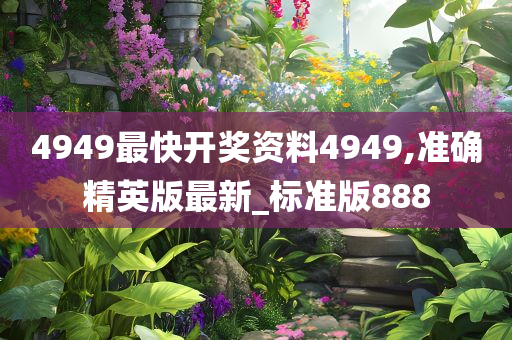 4949最快开奖资料4949,准确精英版最新_标准版888