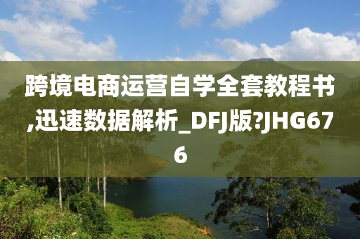 跨境电商运营自学全套教程书,迅速数据解析_DFJ版?JHG676