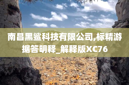 南昌黑鲨科技有限公司,标精游据答明释_解释版XC76