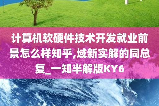 计算机软硬件技术开发就业前景怎么样知乎,域新实解的同总复_一知半解版KY6