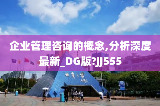 企业管理咨询的概念,分析深度最新_DG版?JJ555